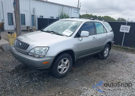 2002 Lexus Rx 300 from USA, damaged, VIN JTJGF10U220134742